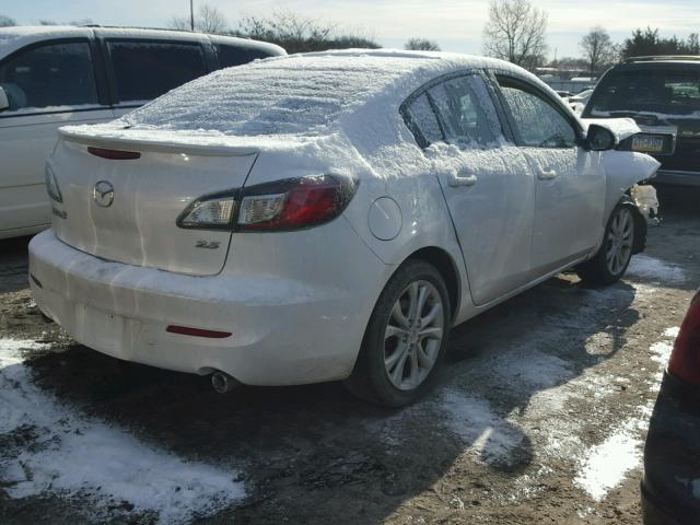 JM1BL1S61A1228950 - 2010 MAZDA 3 S WHITE photo 4