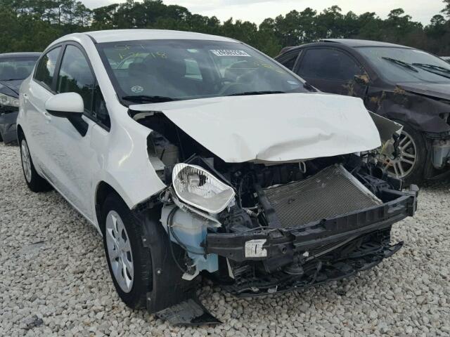 KNADM4A35G6692752 - 2016 KIA RIO LX WHITE photo 1