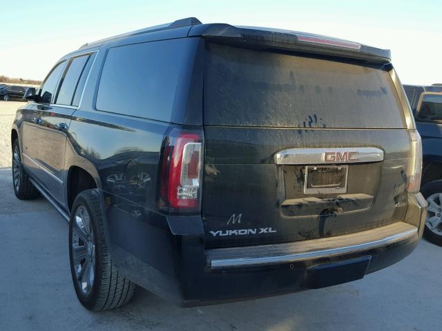 1GKS1HKJ8GR116017 - 2016 GMC YUKON XL D BLACK photo 3