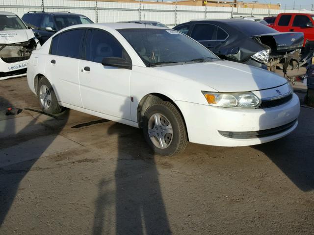 1G8AF52F14Z187732 - 2004 SATURN ION LEVEL WHITE photo 1