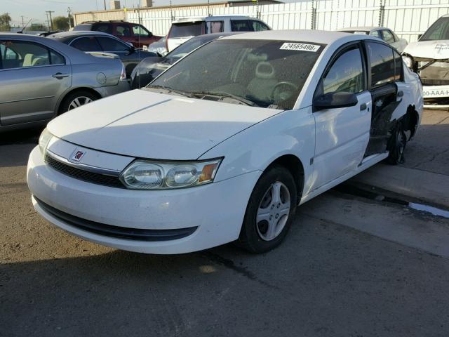 1G8AF52F14Z187732 - 2004 SATURN ION LEVEL WHITE photo 2