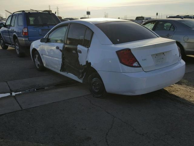 1G8AF52F14Z187732 - 2004 SATURN ION LEVEL WHITE photo 3