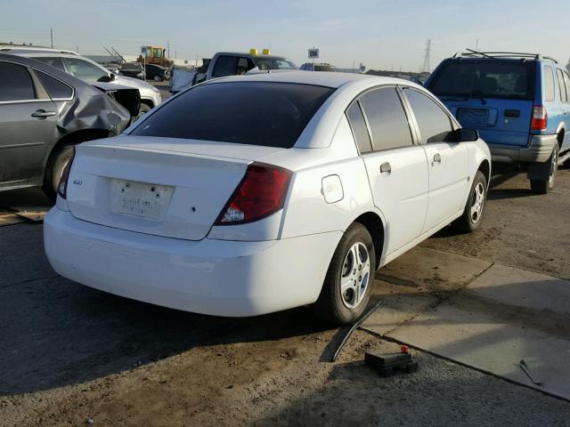 1G8AF52F14Z187732 - 2004 SATURN ION LEVEL WHITE photo 4