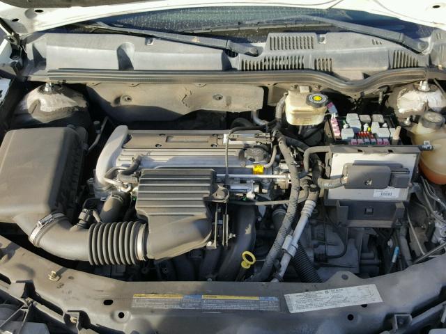 1G8AF52F14Z187732 - 2004 SATURN ION LEVEL WHITE photo 7