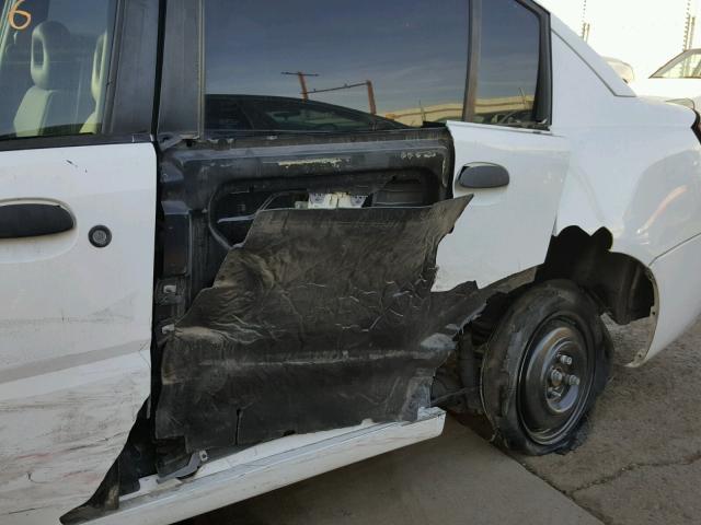 1G8AF52F14Z187732 - 2004 SATURN ION LEVEL WHITE photo 9