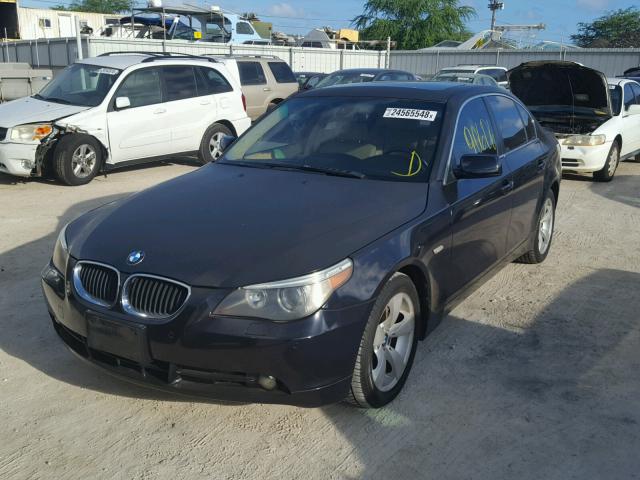 WBANA53595B864772 - 2005 BMW 525 I BLUE photo 2