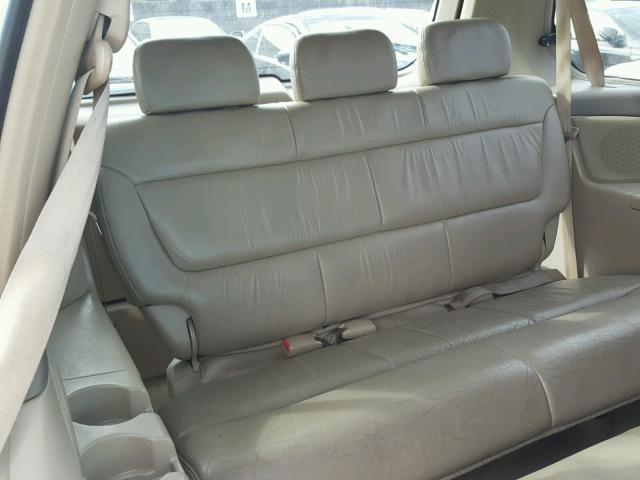 5FNRL18042B019714 - 2002 HONDA ODYSSEY EX BEIGE photo 9