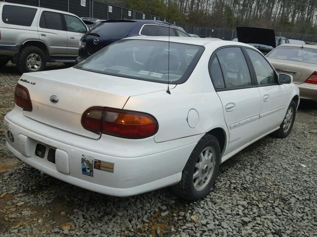 1G1NE52M5XY125858 - 1999 CHEVROLET MALIBU LS WHITE photo 4