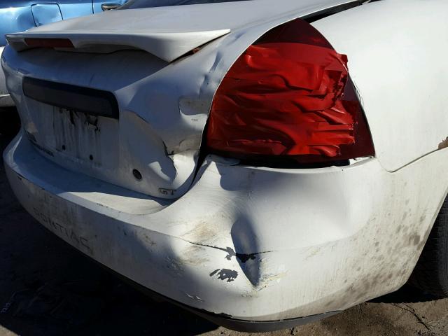 2G2WP522341126157 - 2004 PONTIAC GRAND PRIX WHITE photo 9