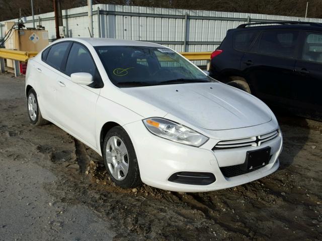 1C3CDFAA1FD281954 - 2015 DODGE DART SE WHITE photo 1