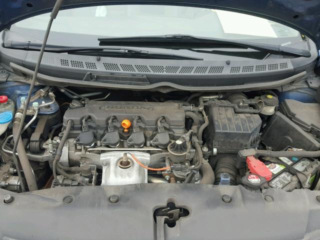 19XFA16809E002135 - 2009 HONDA CIVIC EX ლურჯი ფოტო 7