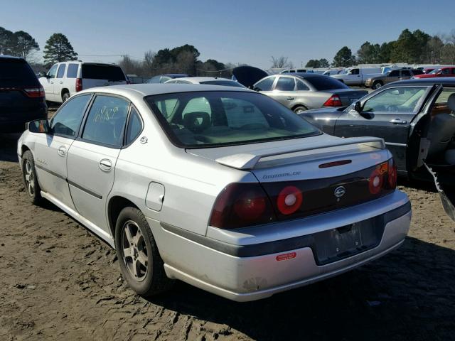 2G1WH52K939245977 - 2003 CHEVROLET IMPALA LS SILVER photo 3