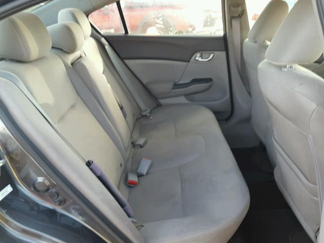 2HGFB2F85CH574530 - 2012 HONDA CIVIC EX გრაფიტი ფოტო 6