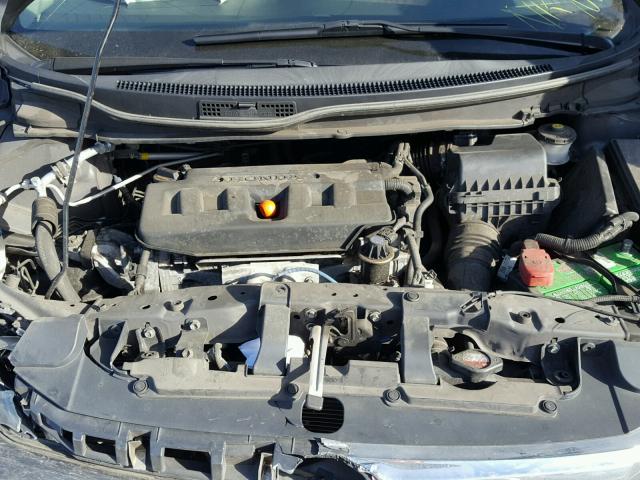 2HGFB2F85CH574530 - 2012 HONDA CIVIC EX გრაფიტი ფოტო 7