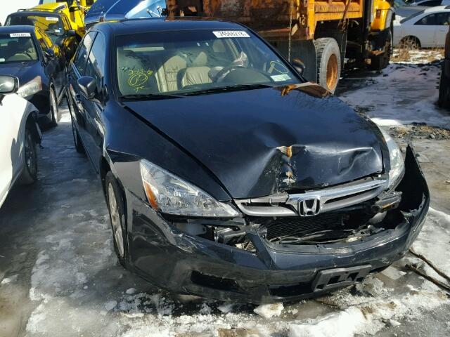 1HGCM66896A027350 - 2006 HONDA ACCORD EX BLACK photo 1