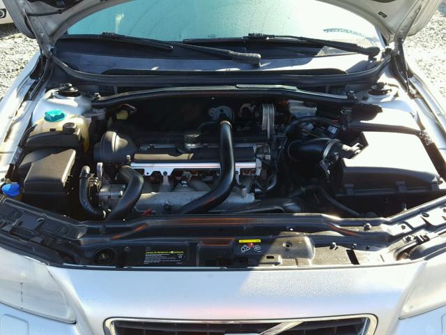 YV1RS592782690813 - 2008 VOLVO S60 2.5T SILVER photo 7