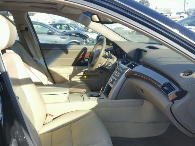 JH4KB165X5C011572 - 2005 ACURA RL შავი ფოტო 5