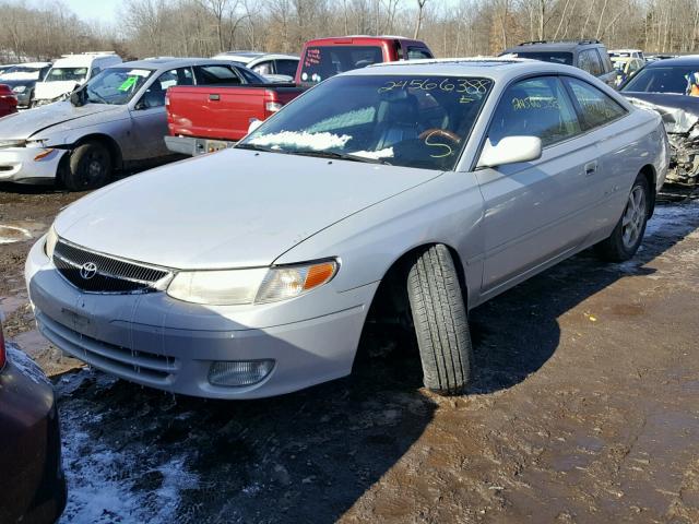2T1CF28P2XC231359 - 1999 TOYOTA CAMRY SOLA SILVER photo 2