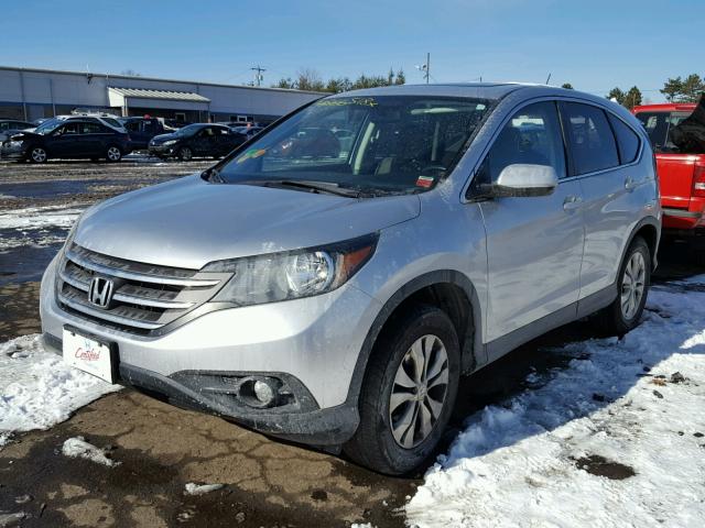 2HKRM4H56CH630261 - 2012 HONDA CR-V EX SILVER photo 2