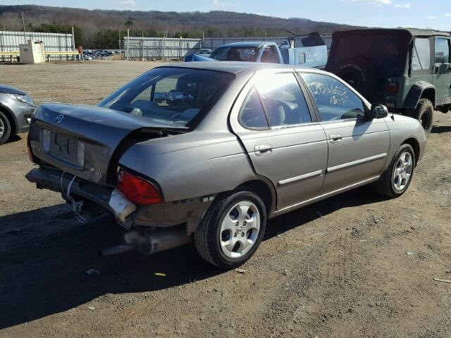 3N1CB51D05L450279 - 2005 NISSAN SENTRA 1.8 TAN photo 4