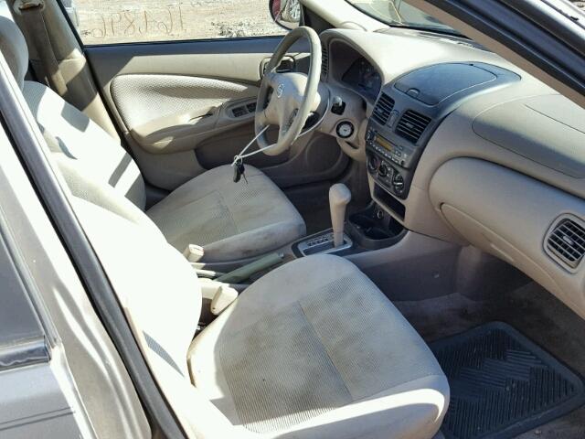 3N1CB51D05L450279 - 2005 NISSAN SENTRA 1.8 TAN photo 5