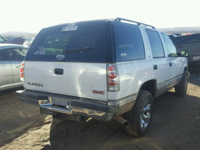 1GKEK13R3XJ789060 - 1999 GMC YUKON WHITE photo 4