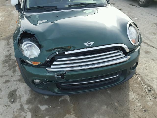 WMWSU3C54CT264652 - 2012 MINI COOPER GREEN photo 9