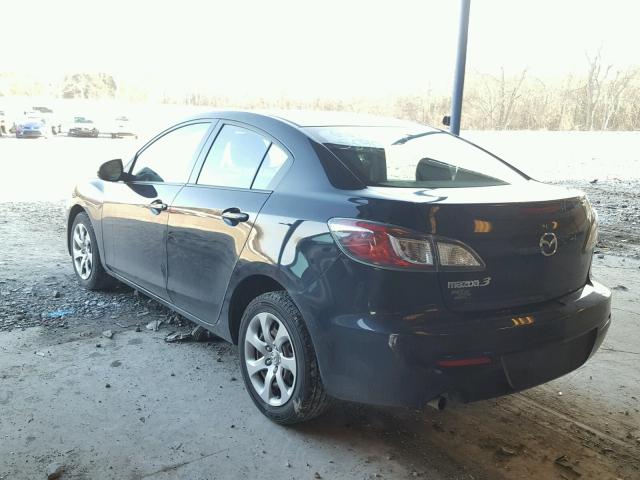 JM1BL1TF9D1825590 - 2013 MAZDA 3 I BLACK photo 3