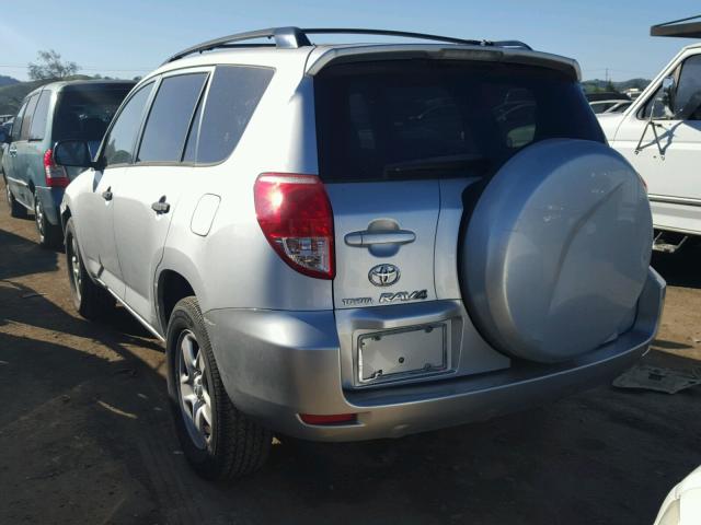 JTMBD33V265010272 - 2006 TOYOTA RAV4 SILVER photo 3