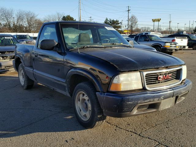 1GTCS1440W8543451 - 1998 GMC SONOMA BLACK photo 1