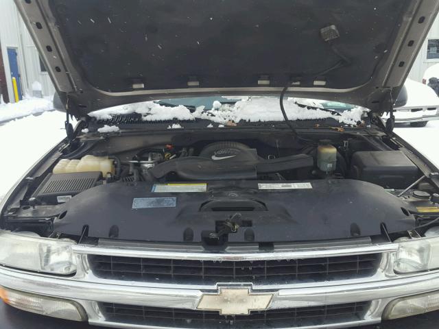 3GNFK16T91G210094 - 2001 CHEVROLET SUBURBAN K SILVER photo 7