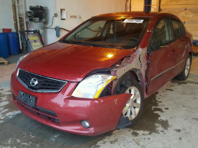 3N1AB6AP3CL691449 - 2012 NISSAN SENTRA 2.0 RED photo 2