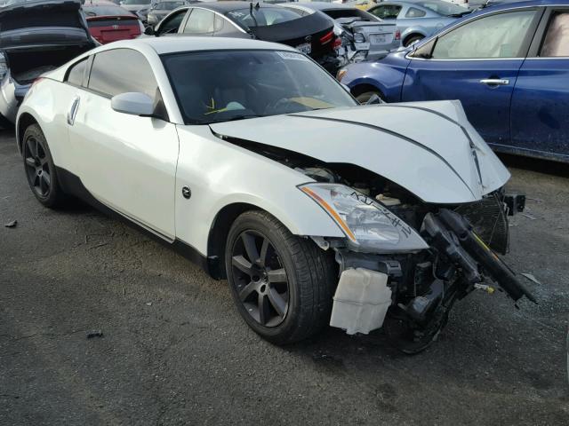 JN1AZ34E54T061613 - 2004 NISSAN 350Z COUPE WHITE photo 1