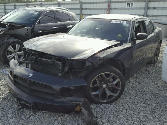 2B3KA43R56H393846 - 2006 DODGE CHARGER SE BLACK photo 2