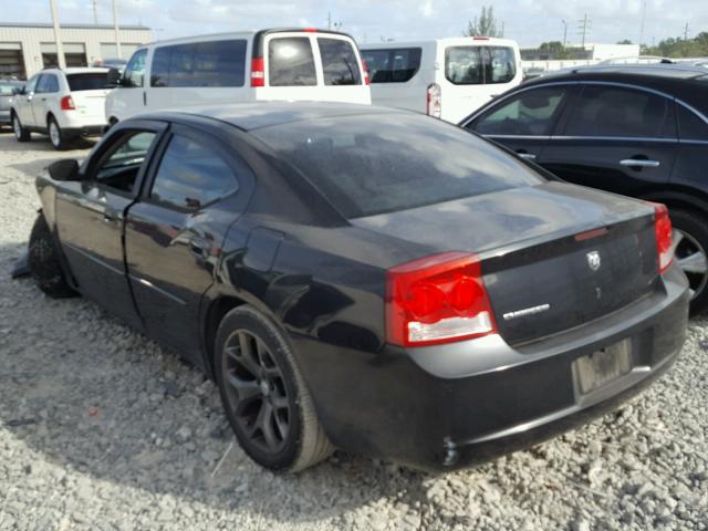 2B3KA43R56H393846 - 2006 DODGE CHARGER SE BLACK photo 3