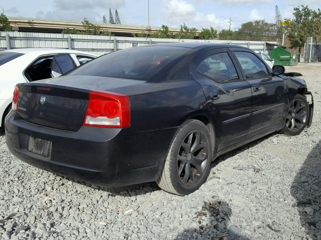 2B3KA43R56H393846 - 2006 DODGE CHARGER SE BLACK photo 4