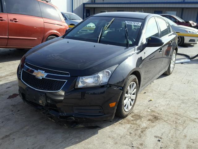 1G1PF5S96B7116019 - 2011 CHEVROLET CRUZE LT CHARCOAL photo 2