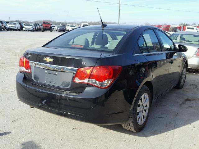 1G1PF5S96B7116019 - 2011 CHEVROLET CRUZE LT CHARCOAL photo 4