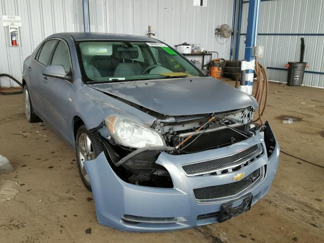 1G1ZH57B984253531 - 2008 CHEVROLET MALIBU 1LT GRAY photo 1