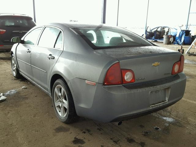 1G1ZH57B984253531 - 2008 CHEVROLET MALIBU 1LT GRAY photo 3