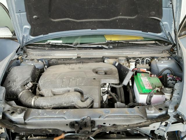 1G1ZH57B984253531 - 2008 CHEVROLET MALIBU 1LT GRAY photo 7