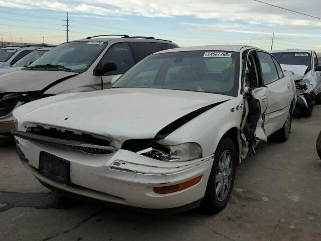 1G4CW54K554100627 - 2005 BUICK PARK AVENU WHITE photo 2