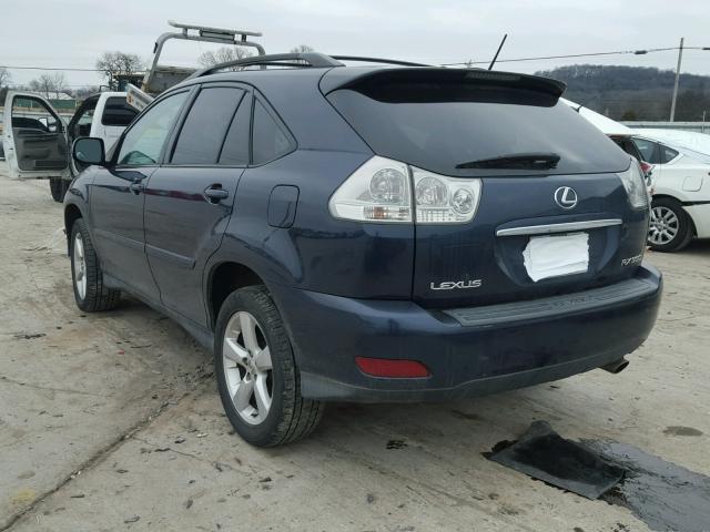 2T2HA31U05C060792 - 2005 LEXUS RX 330 BLUE photo 3