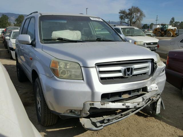 5FNYF28436B014845 - 2006 HONDA PILOT EX GRAY photo 1