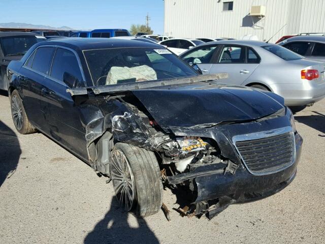 2C3CCABG9DH727065 - 2013 CHRYSLER 300 V6 BLACK photo 1