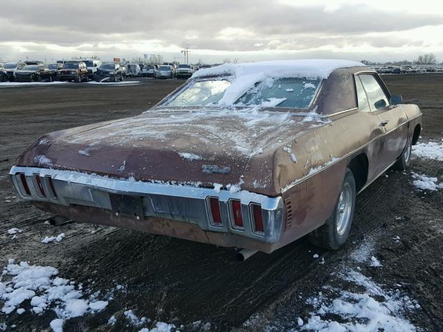 164370C191078 - 1970 CHEVROLET IMPALA BROWN photo 4