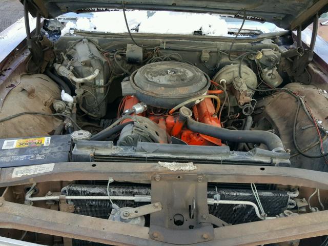 164370C191078 - 1970 CHEVROLET IMPALA BROWN photo 7