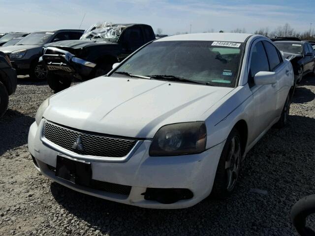 4A32B2FF9BE018803 - 2011 MITSUBISHI GALANT FE WHITE photo 2