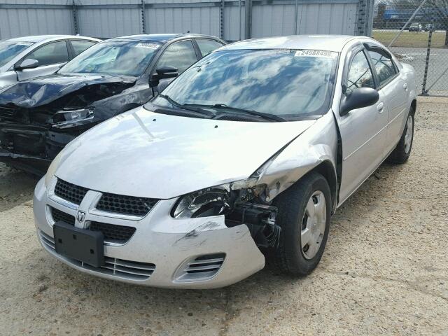 1B3AL46T76N219801 - 2006 DODGE STRATUS SX SILVER photo 2