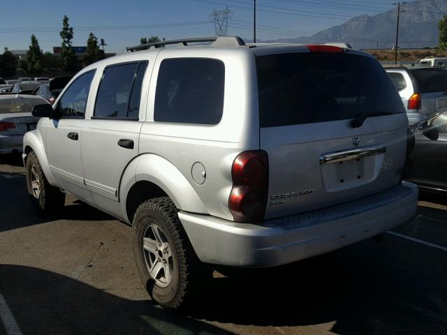 1D4HD48D24F216508 - 2004 DODGE DURANGO SL SILVER photo 3